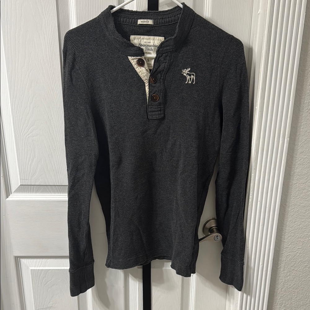 Abercrombie & Fitch Dark Gray Kids Sweater